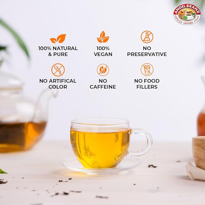 Angel Brand Chamomile Tea Bags 20 – Pack of 3 – Chamomile Flower Tea for Relaxation &