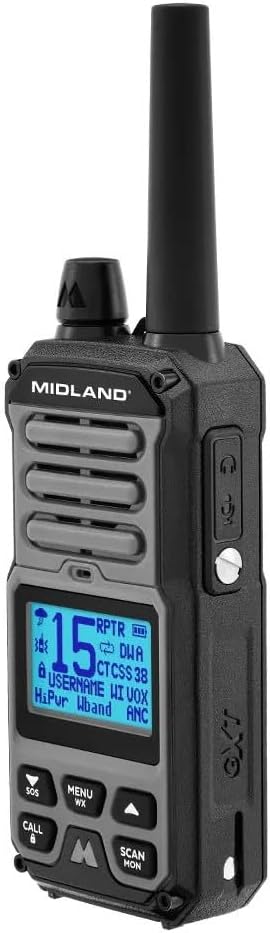 Midland GXT67 Pro GMRS Two Way Radio - 6 Pack Bundle