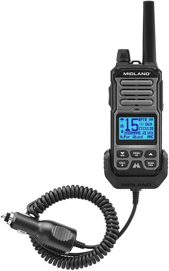 Midland GXT67 Pro GMRS Two Way Radio - 4 Pack Bundle