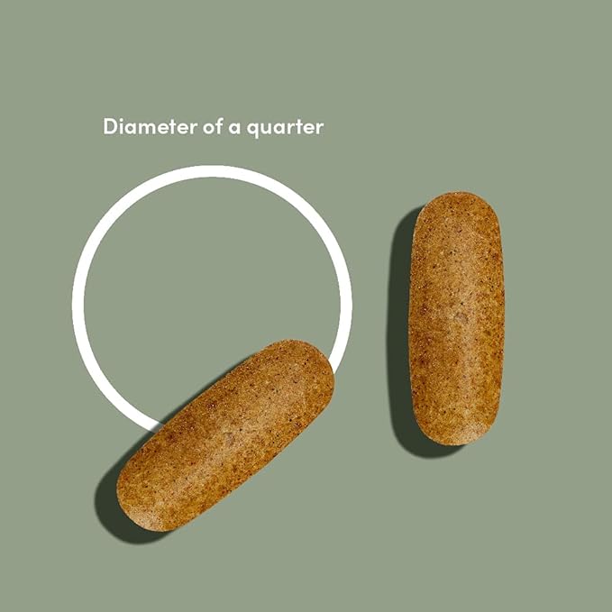 Amazon Elements Organic Whole Food Men's Multi, 60 Tablets (Pack of 2)