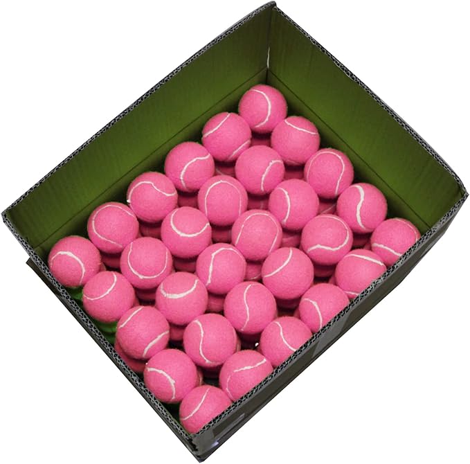 Tennis Balls, 90 Pack Bulk Tennis Balls Training Tennis Balls, Dog Tennis Balls, Tennis Balls for Dogs Bulk