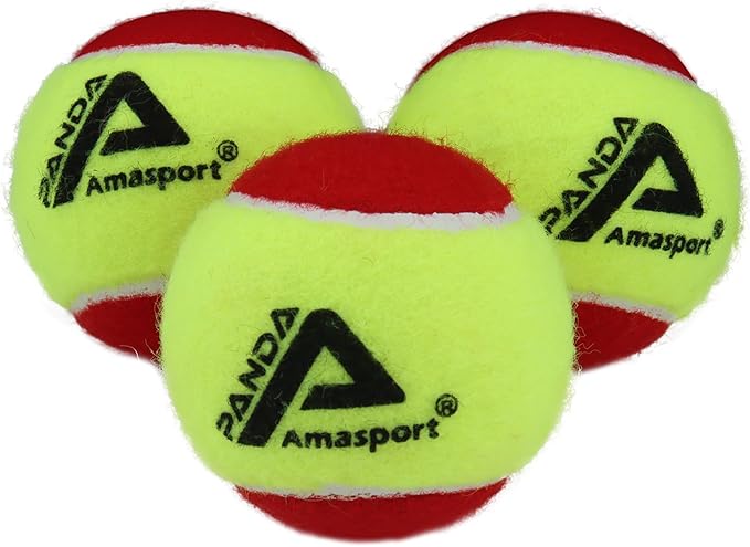 LITIAN Kids Tennis Balls – 50% 75% Low Compression Red Orange Balls with Durable Felt – Softer Than Regular Tennis Balls, Great for Youth Training & Dog Play (12 & 30 Pack)