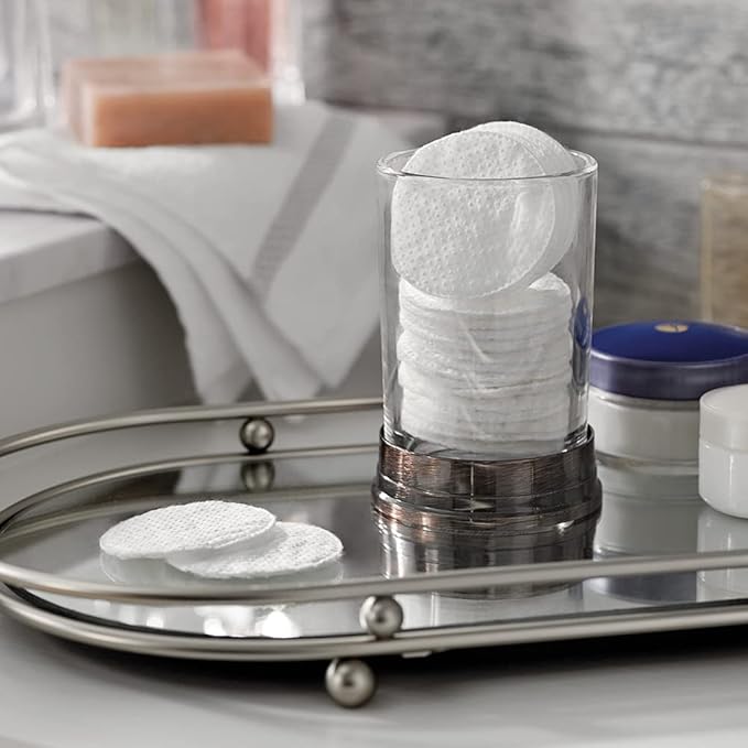 Amazon Basics Exfoliating Cotton Round, 600 Count (6 Packs of 100) (Previously Solimo)