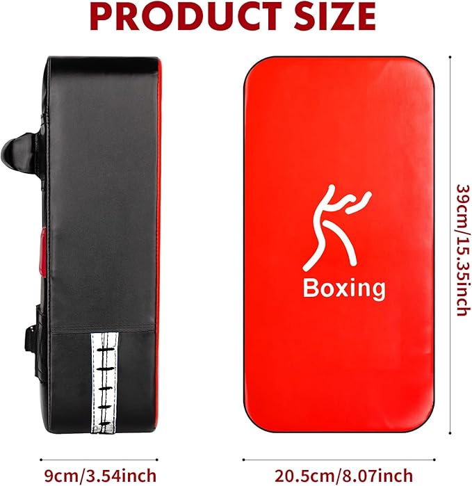 LuiceABC One Karate Taekwondo Boxing Kick Punch Adjustable Soft Shield Durable Training Pad for Boxing, Training and Protecting Your Palm, Wrist and Decreasing The Shock