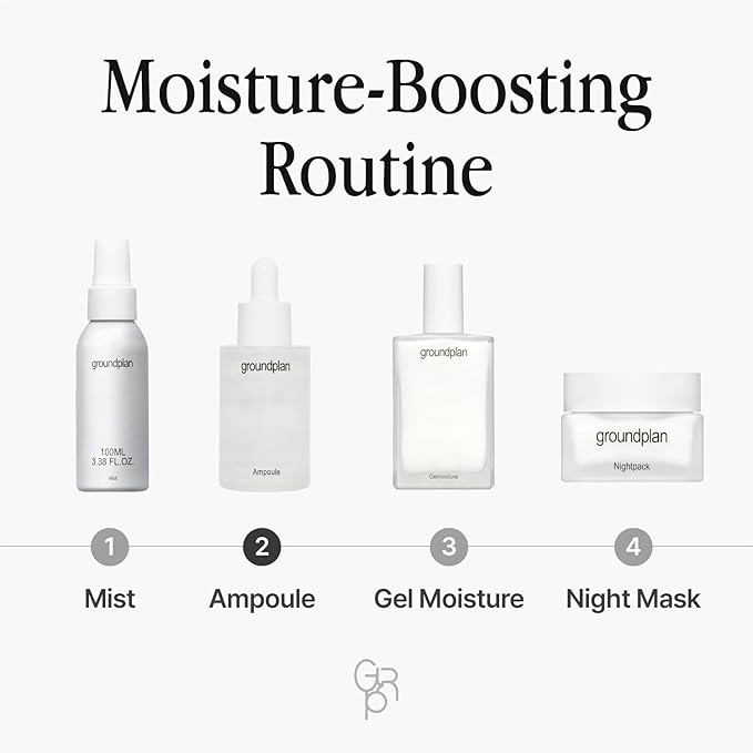 Ampoule 1.35 fl oz – Lightweight Hydrating Serum with Panthenol, Witch Hazel Water & Amino Acid Complex, pH 5.5 Moisture Balance for Sensitive Skin