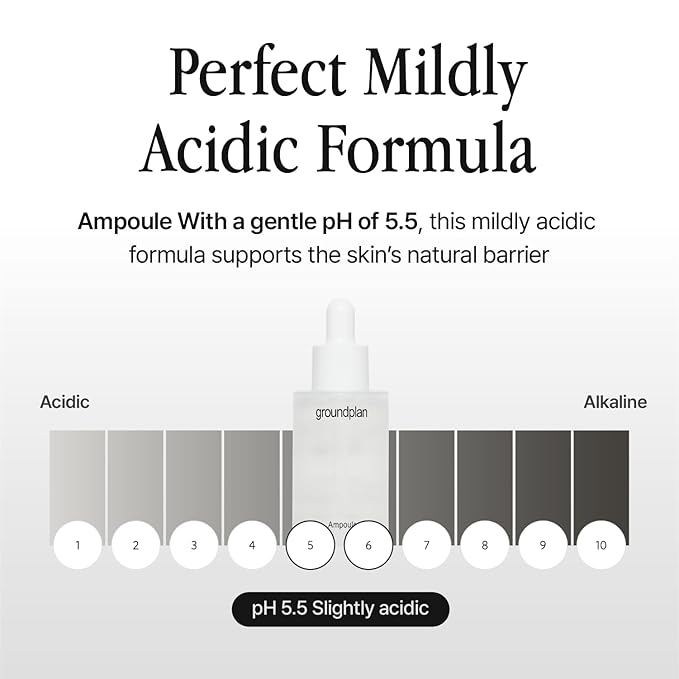 Ampoule 1.35 fl oz – Lightweight Hydrating Serum with Panthenol, Witch Hazel Water & Amino Acid Complex, pH 5.5 Moisture Balance for Sensitive Skin