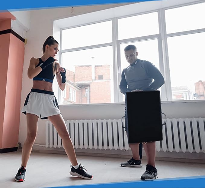 Taekwondo Kick Pad Martial Arts Training Equipment - Durable PVC Leather with High-Strength Sponge for Karate, Muay Thai, Kickboxing & MMA