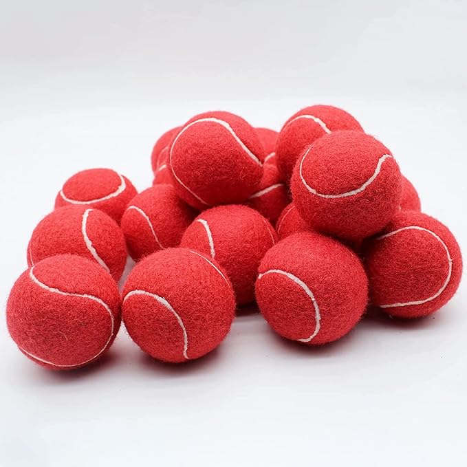 Magicorange Tennis Balls, 12 Pack Advanced Training Tennis Balls Practice Balls, Come with Mesh Bag for Easy Transport, Good for Beginner Training Ball