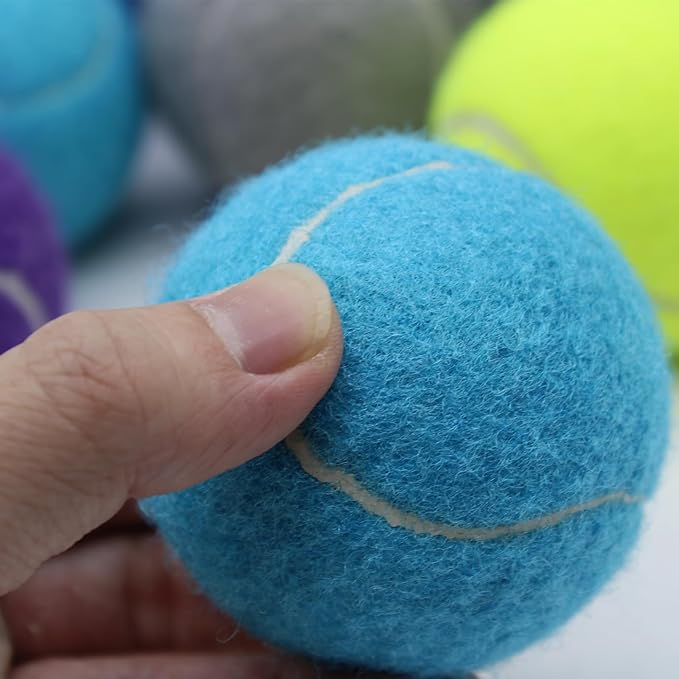 Tennis Balls, 90 Pack Bulk Tennis Balls Training Tennis Balls, Dog Tennis Balls, Tennis Balls for Dogs Bulk