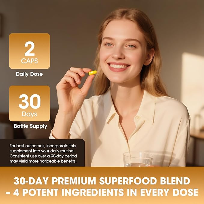 Moringa Capsules 10-in-1 Superfood Supplement β Turmeric Curcumin, Bromelain & Black Pepper β Supports Mobility & Recovery, Energy, Digestion, Immunity & Skin Vitality β Vegan, Non-GMO, Gluten-Free