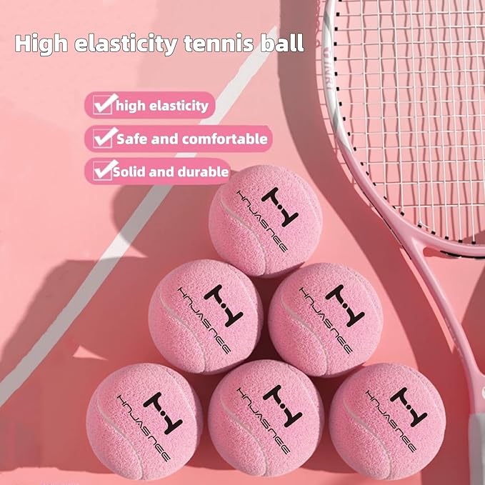 Tennis Balls for Dogs Dog Balls Excise Balls (green10pcspink10pcs Tennis Balls Set)
