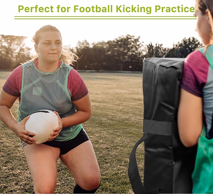 Blocking Pad, Blocking Pad for Football Basketball Training,Football Blocking Shield Football Tackle Pad Dummy Football Training Hitting Pads with Five Handles,Two Options