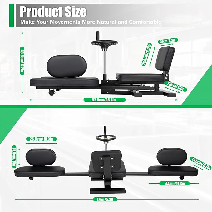 Leg-Stretcher for Ultimate Flexibility – Sport Gym Leg Stretching Machine & Yoga Training Tool! Perfect for Splits, Home Workouts, and Athletic Fitness – Enhance Leg Flexibility Today!