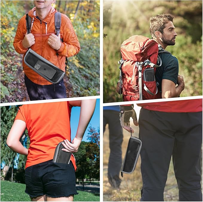Camping Stool,Portable Foldable Shoulder Bag Stool Adult Collapsible Chairs for Fishing Outdoor Hiking 300 LBS Load
