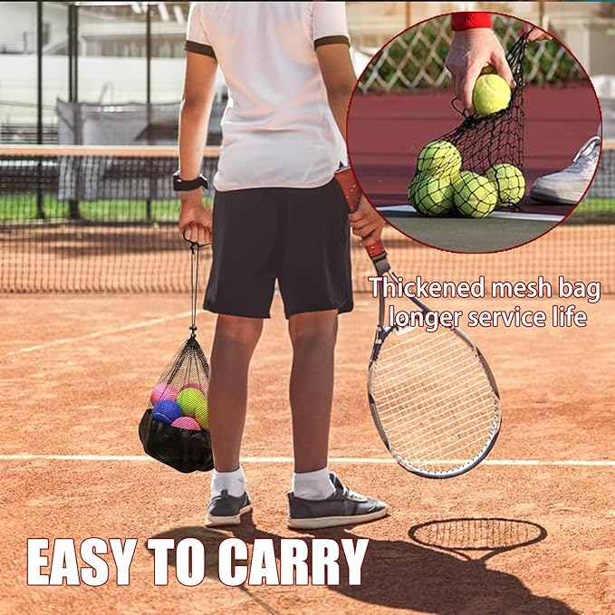 Magicorange Tennis Balls, 21 Pack Advanced Training Tennis Balls Bulk Practice Balls, Come with Mesh Bag for Easy Transport, Good for Beginner Training Ball