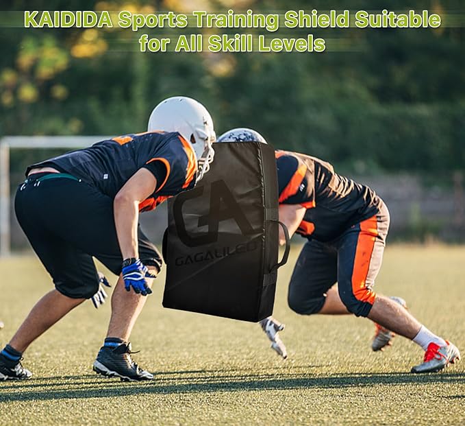 Blocking Pad, Blocking Pad for Football Basketball Training,Football Blocking Shield Football Tackle Pad Dummy Football Training Hitting Pads with Five Handles,Two Options