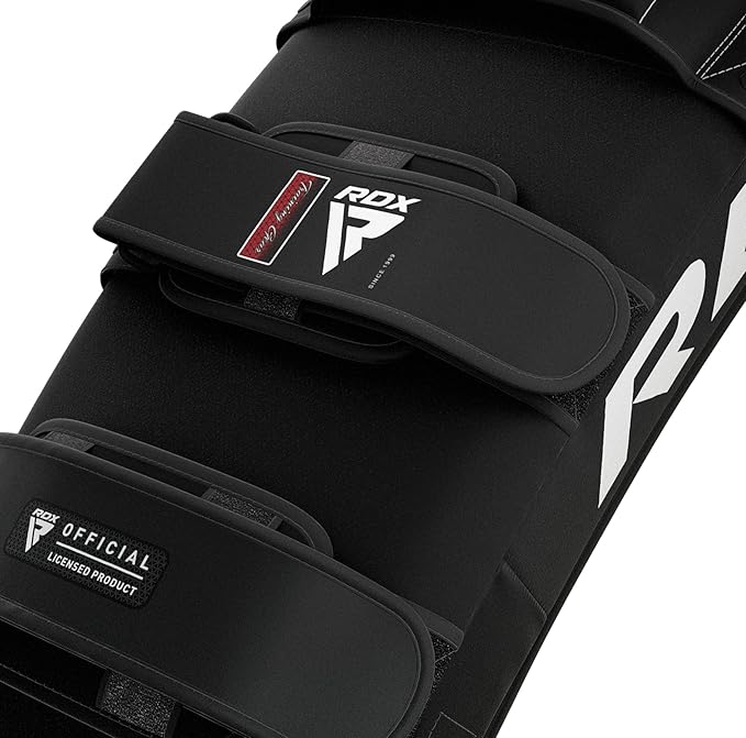 RDX Muay Thai Pad for Training, Curved Kickboxing Kicking Strike Shield, Coaching Kick Boxing, MMA, Martial Arts, Karate, Taekwondo, Punching, Foot, Knee and Elbow Target (One Pad Only)