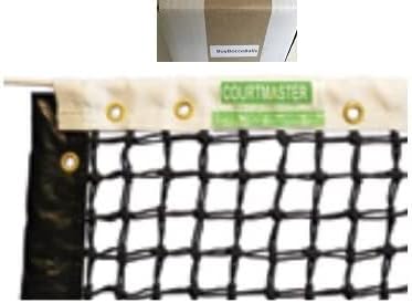 BuyBocceBalls Listing for Har-Tru - Recreational Quality - COURTMASTER Deluxe Tennis Net -Tidi-Fit (105-715T); Includes Center Strap