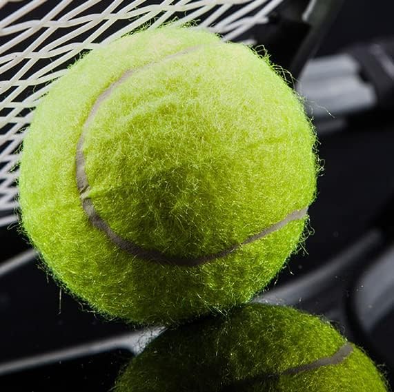 VIV Advanced Tennis Balls Bulk, 30/50/100 + Practice Pressure Ball Bouncing 53in High Durable; Official Size 2.5 in Pet Dog Balls; Tougher Tennis Ball for Dogs, Tennis Ball Training Machine, Walkers