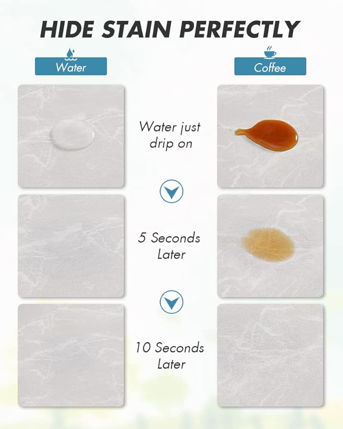 AMOAMI Coffee Mat Hide Stain Rubber Backed Absorbent Dish Drying Mat for Kitchen Counter - Fits Under Coffee Maker or Machine