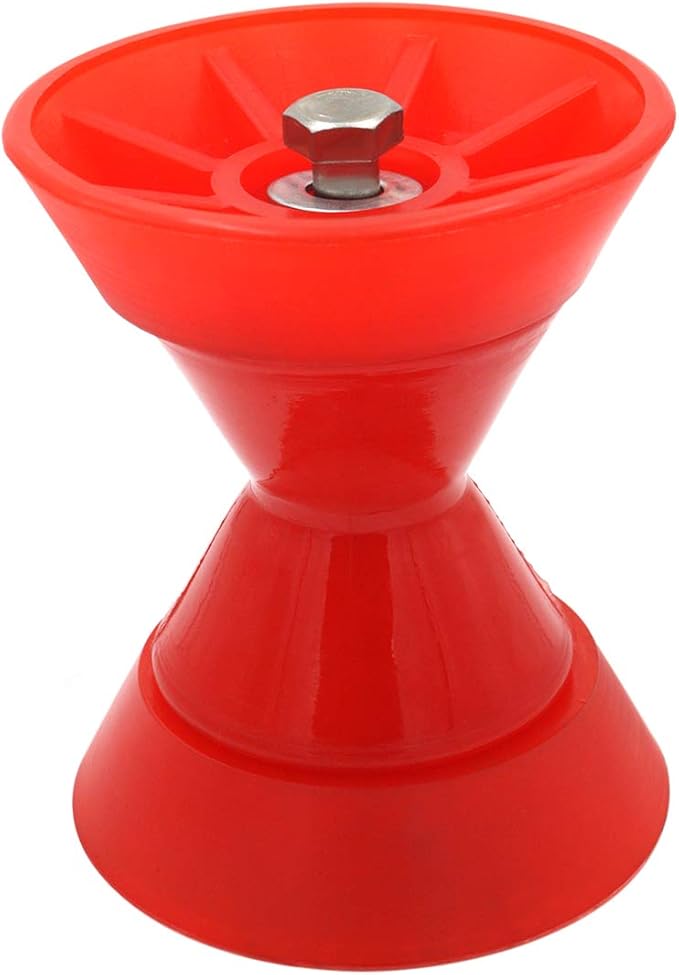 AnyLikely 3" X 5" Boat Trailer Roller Polyurethane Assembly 1/2 inch Shaft Non Marking