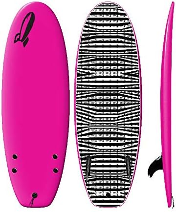 Rock-It 4'10" CHUB Soft Top Surfboard - Kids & Mini, Easy to Paddle & Maneuverable for Beginners