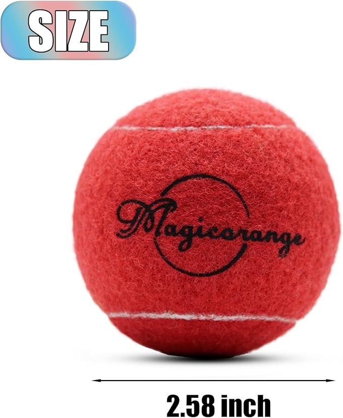 Magicorange Tennis Balls, 30 Pack Advanced Training Tennis Balls Practice Ball, Pet Dog Playing Balls,Good for Beginner Training Ball