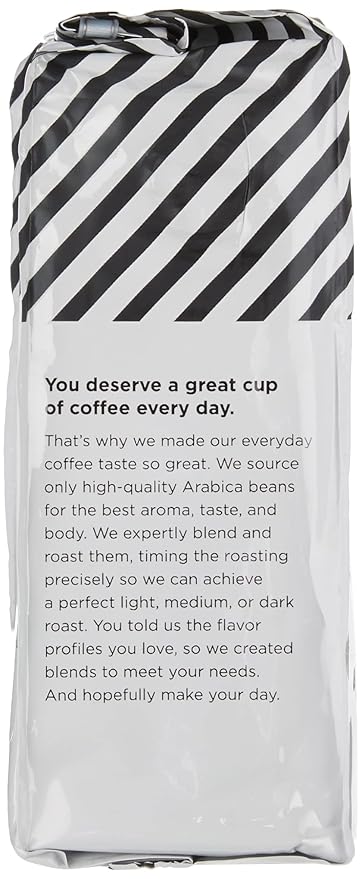 Amazon Fresh Decaf Colombia Ground Coffee, Medium Roast, 12 Ounce