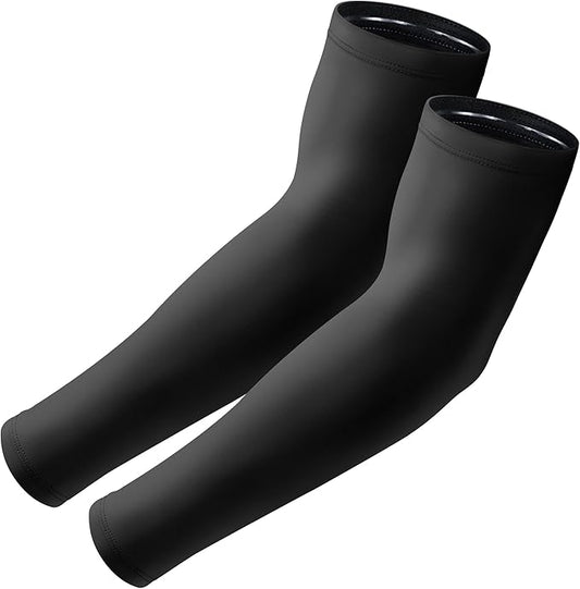 Arm Sleeves, UV Sun Protection Sports Non Slip Compression Cover for Men/Women