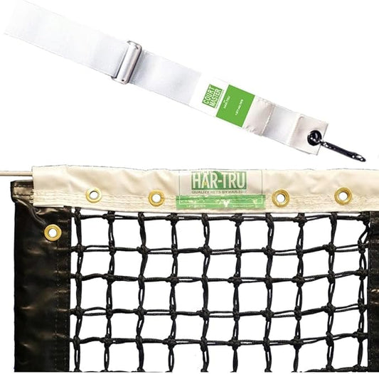 BuyBocceBalls Listing for Har-Tru - Tournament Quality - Har-Tru Regency Tennis Net - Tidi-Fit (105-708CT); Include Center strrap