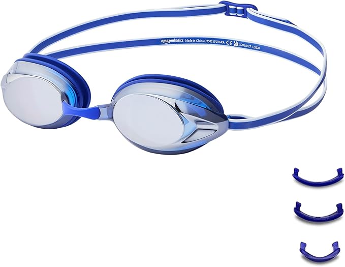 Amazon Basics Unisex Swim Goggles