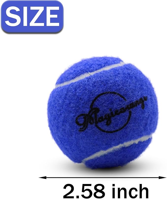 Magicorange Tennis Balls, 60 Pack Advanced Training Tennis Balls Practice Ball, Pet Dog Playing Balls,Good for Beginner Training Ball
