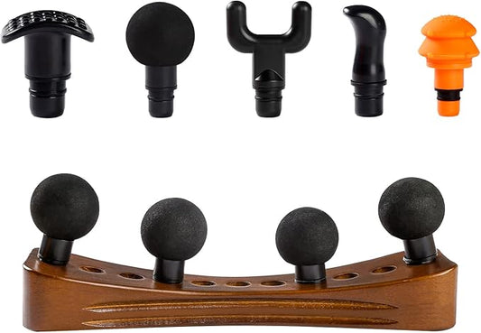 Psoas Muscle Release Tool, Neck Back Psoas Hip Stretcher, Hip Hook Hip Flexor Release Massage Tool, Deep Tissuer Trigger Point Massager Tool with Adjustable 5 Types 20 Massage Heads