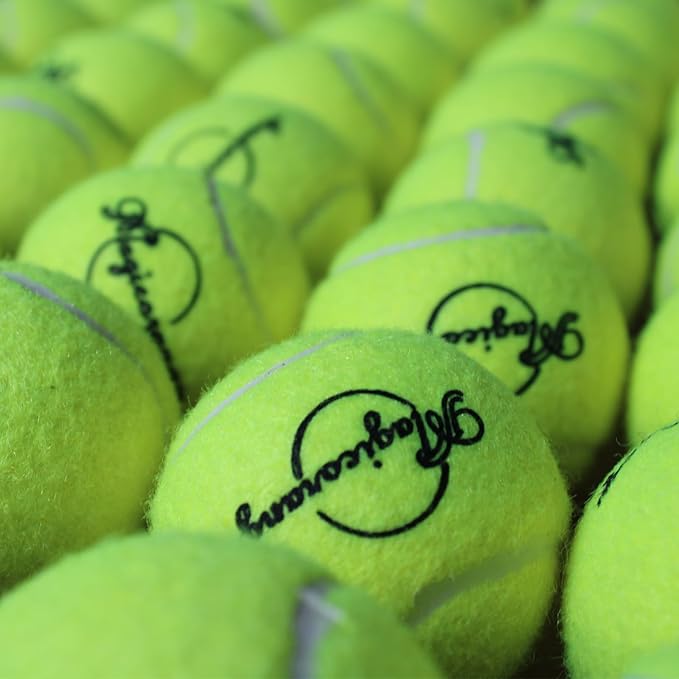 Magicorange Tennis Balls, 120 Pack Bulk Tennis Balls Pressureless Tennis Ball, Pet Dog Playing Balls, Good for Beginner Training Ball