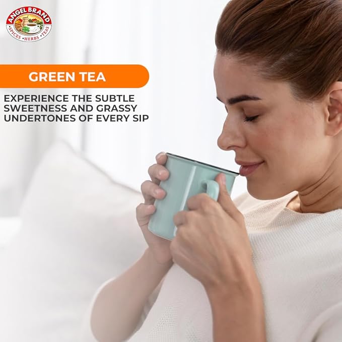 Angel Brand Green Tea 25 – Green Tea for Energy and Refreshment Rich in Nutrients with Wide Range of Health Benefits