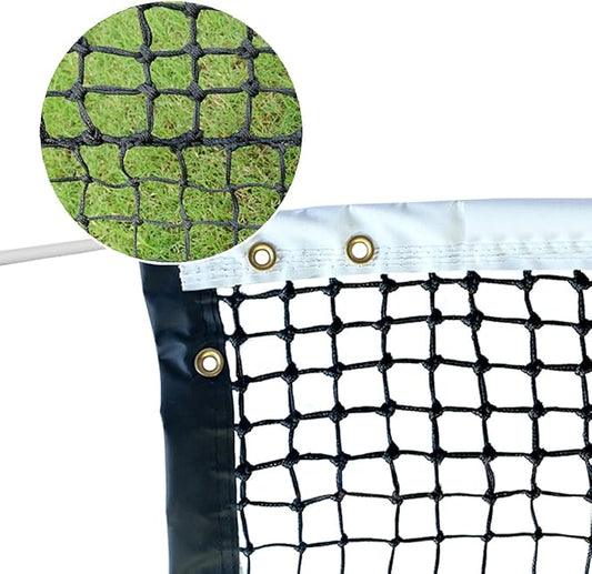 ProGoal Tennis Net 42FT Professional Heavy Duty Nylon Net, Compatible with All Standard Tennis Posts, Included Indoor Outdoor Court