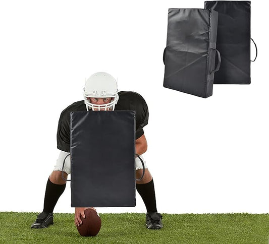 Blocking Pad, Blocking Pad for Football Basketball Training,Football Blocking Shield Football Tackle Pad Dummy Football Training Hitting Pads with Five Handles,Two Options
