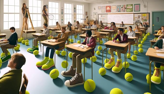 VIV Advanced Tennis Balls Bulk, 30/50/100 + Practice Pressure Ball Bouncing 53in High Durable; Official Size 2.5 in Pet Dog Balls; Tougher Tennis Ball for Dogs, Tennis Ball Training Machine, Walkers