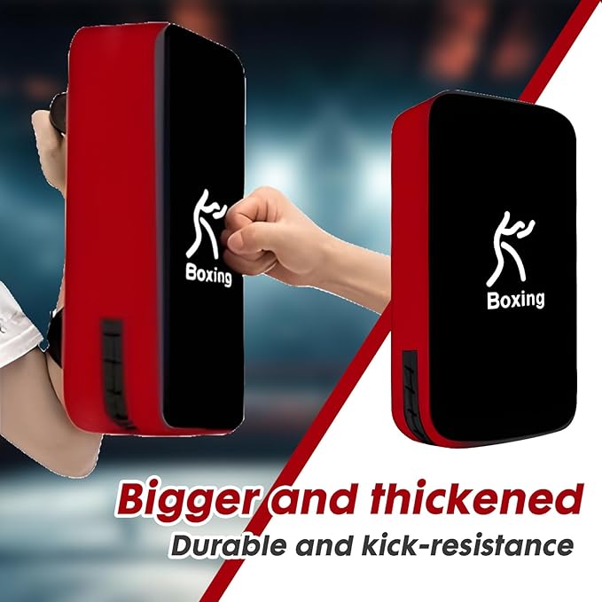 LuiceABC One Karate Taekwondo Boxing Kick Punch Adjustable Soft Shield Durable Training Pad for Boxing, Training and Protecting Your Palm, Wrist and Decreasing The Shock
