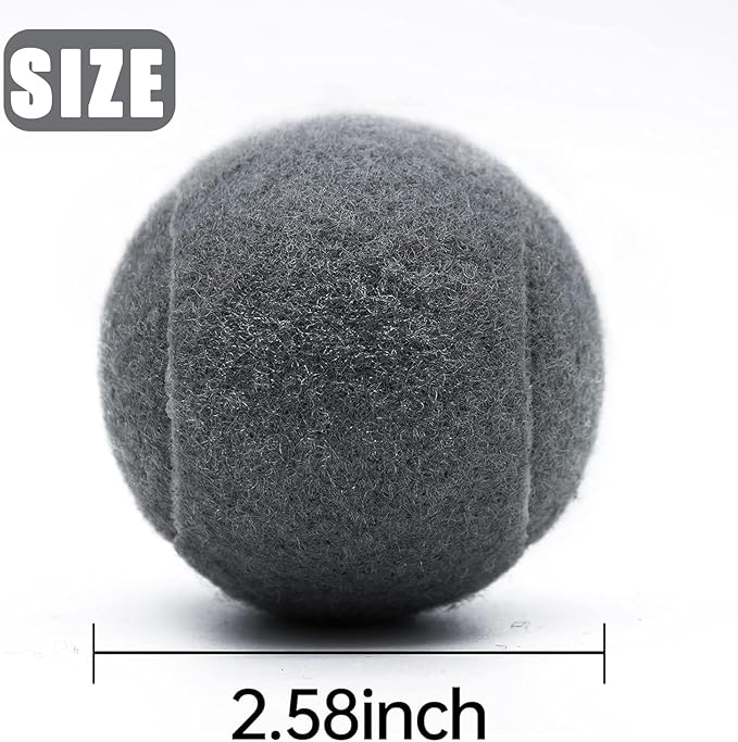 Magicorange Tennis Balls, 12 Pack Advanced Training Tennis Balls Practice Balls, Come with Mesh Bag for Easy Transport, Good for Beginner Training Ball