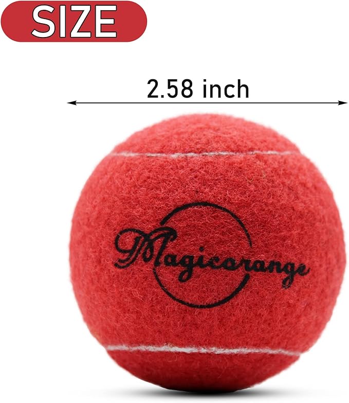Magicorange Tennis Balls, 60 Pack Advanced Training Tennis Balls Practice Ball, Pet Dog Playing Balls,Good for Beginner Training Ball