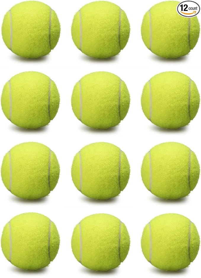 VIV Advanced Tennis Balls Bulk, 30/50/100 + Practice Pressure Ball Bouncing 53in High Durable; Official Size 2.5 in Pet Dog Balls; Tougher Tennis Ball for Dogs, Tennis Ball Training Machine, Walkers
