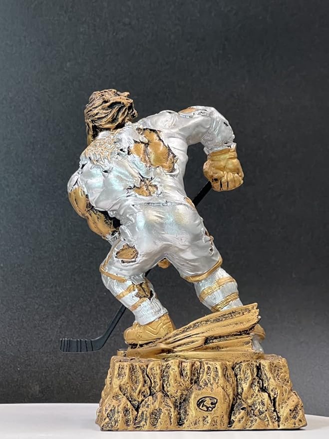Monster Hockey Trophy - 6.50 inch Action Hockey Trophy with Custom Plate
