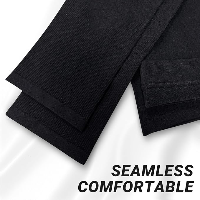PFFY 2 Pairs UV Protection Cooling Arm Sleeves for Men and Women UPF 50 Sun Sleeve