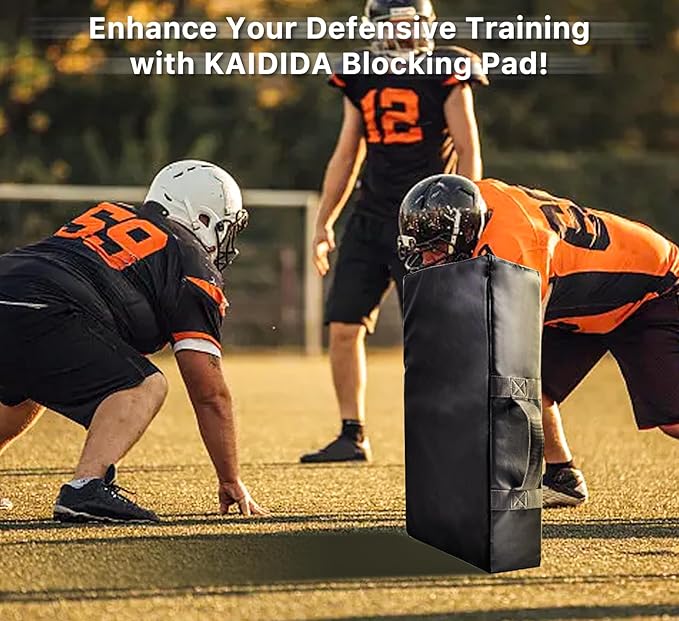 Blocking Pad, Blocking Pad for Football Basketball Training,Football Blocking Shield Football Tackle Pad Dummy Football Training Hitting Pads with Five Handles,Two Options