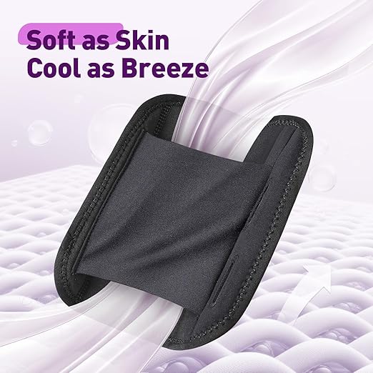 AGPTEK Carpal Tunnel Wrist Brace for Men Women, Night Sleeping Wrist Support with 2 Splints, Pain Relief Hand Brace for Arthritis Sprains Tendonitis, Adjustable Wrist Splint for Left Hand (L/XL, Black & Purple)