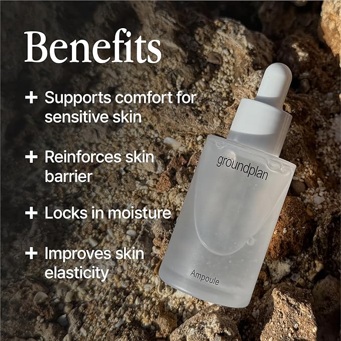 Ampoule 1.35 fl oz – Lightweight Hydrating Serum with Panthenol, Witch Hazel Water & Amino Acid Complex, pH 5.5 Moisture Balance for Sensitive Skin