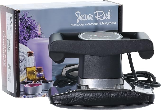 Core Products Jeanie Rub Variable Speed Massager, Deep Tissue Back & Shoulder Massager for Pain Relief, Body Massager for Back, Neck, Lower Back & Cellulite Massage
