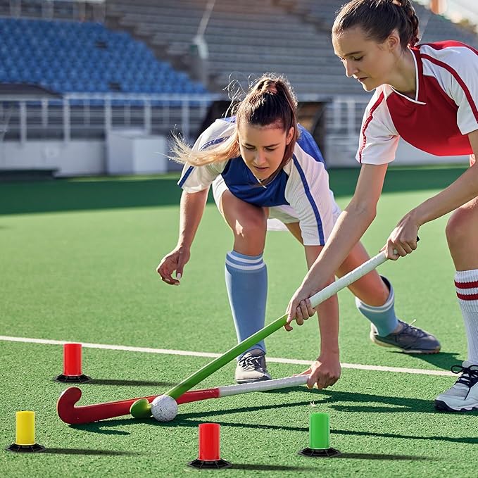 The Snake Trainer - Lightweight Stickhandling Training Tool - Hockey Training Equipment for Puck Control, Reaction Time and Coordination - Portable, Durable and Adjustable