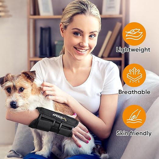 APEXUP Wrist Brace for Carpal Tunnel, Night Pain Relief Hand Brace with Adjustable Wrist Wraps and Splint for Men and Women, Ideal for Tendonitis, Arthritis, and Sprains (S, Right)